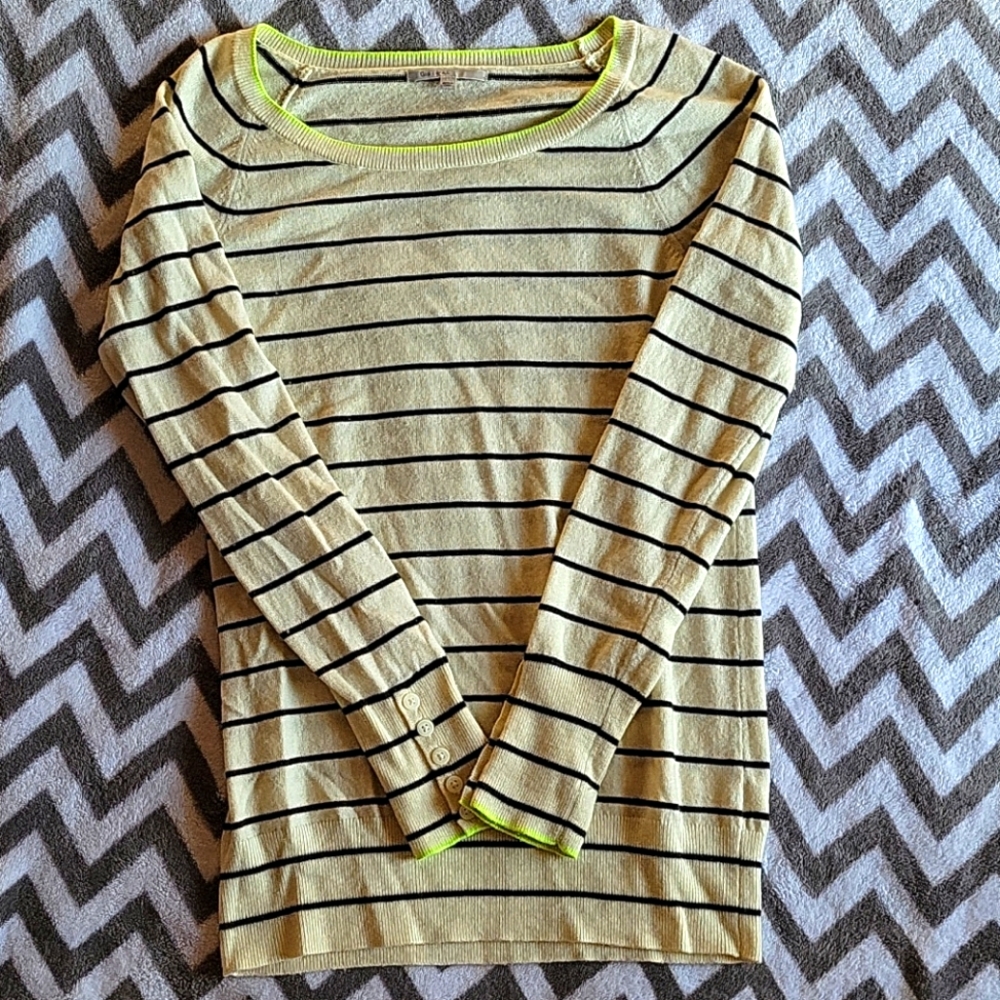 GAP striped sweater